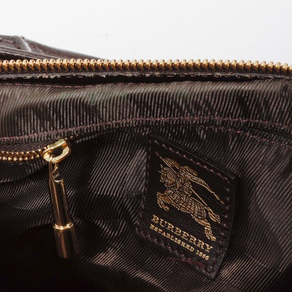 Burberry Prorsum Dark Brown Leather Beaton Bag - Picture 11 of 13